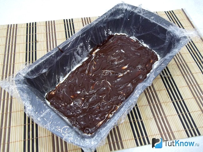 Суфле покрыто глазурью
