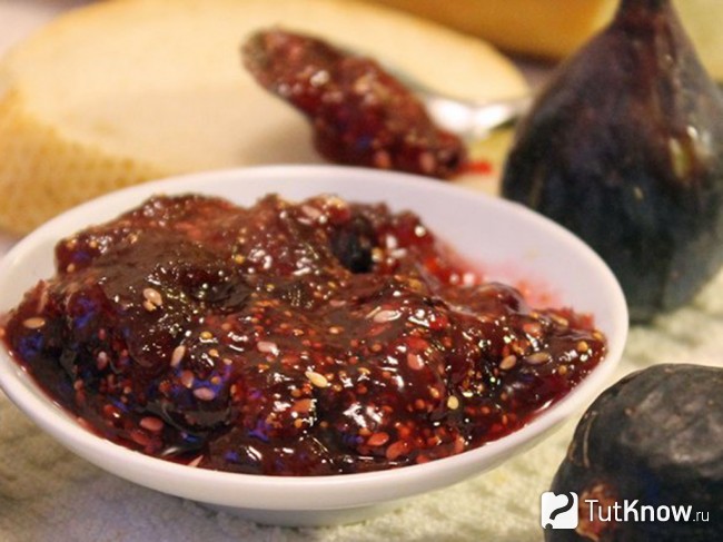 Варенье из инжира, вкусно и полезно