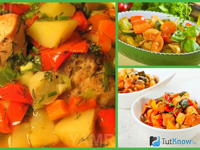 Овощное рагу с курицей: рецепты и секреты
