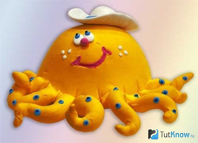 Игрушка из глины