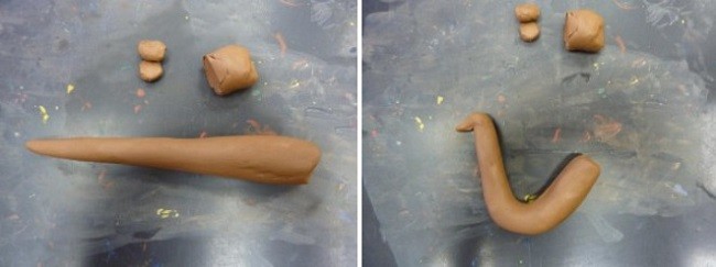 Пошаговое изготовление игрушки из глины