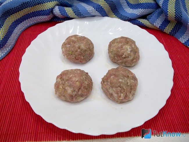 Сформированы биточки
