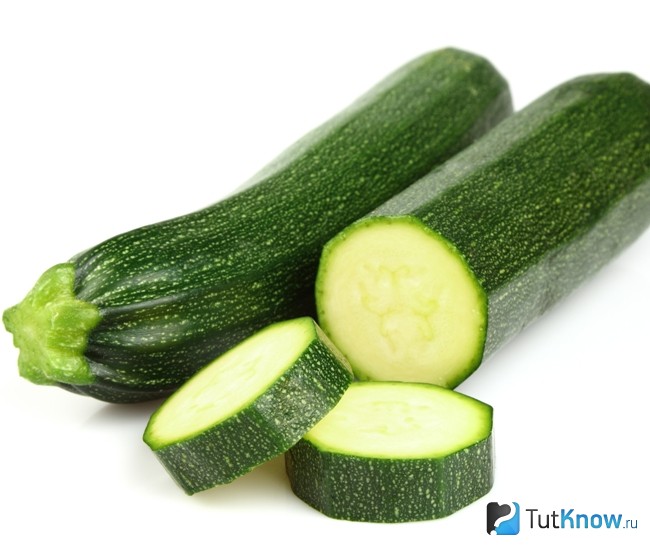 Кабачки для приготовления маски