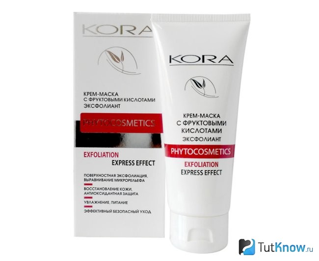 Крем-маска Эксфолиант KORA