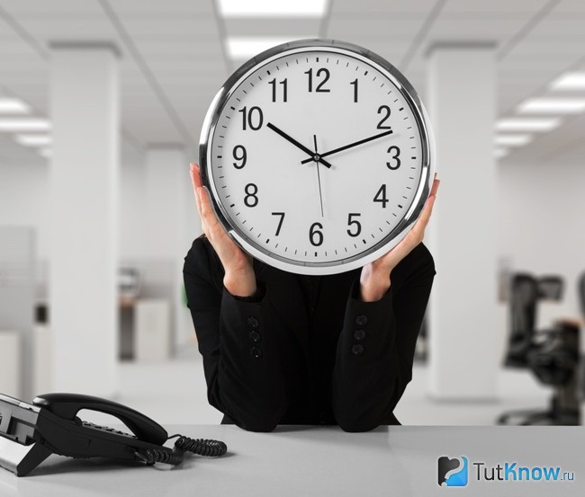 Необходимое время для работы