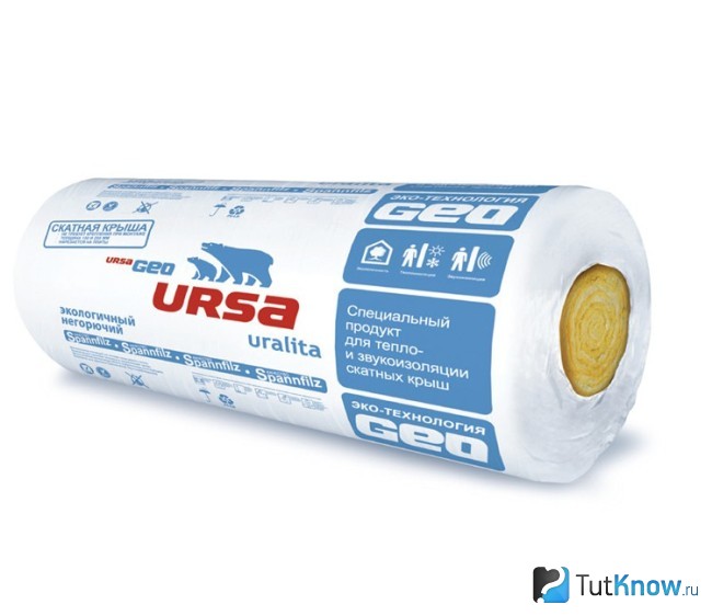 Стекловата URSA