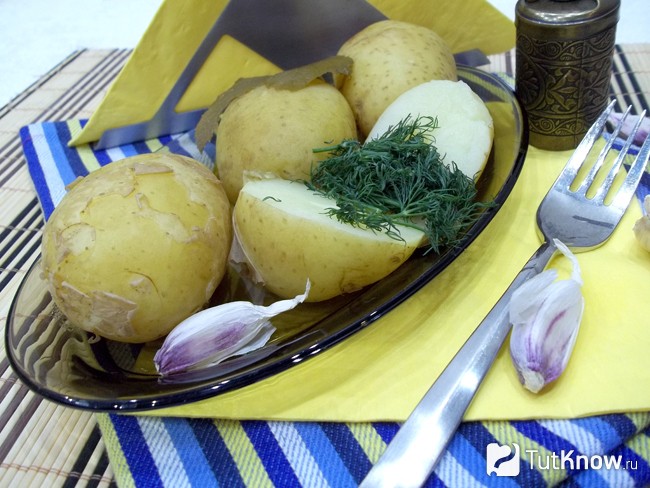 Готовый картофель