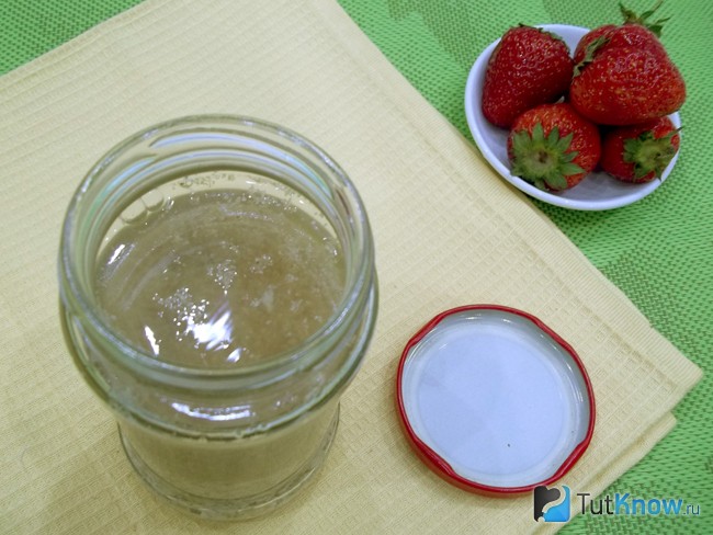 Продукты залиты водой