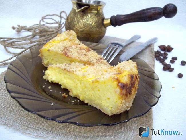 Готовая королевская ватрушка