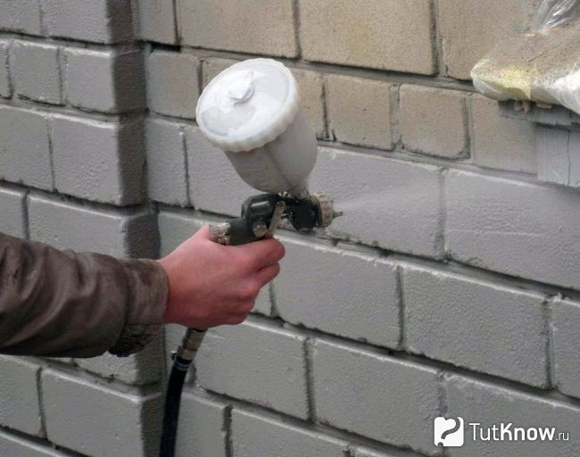 Нанесение теплоизоляционной краски Корунд