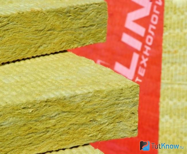Утеплитель каменная вата