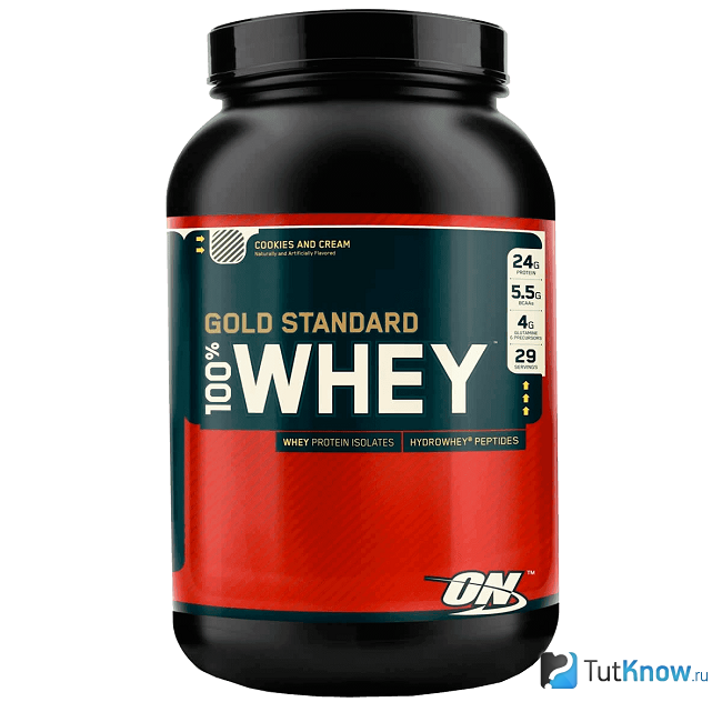 Optimum Nutrition 100 % Whey Protein Gold Standard