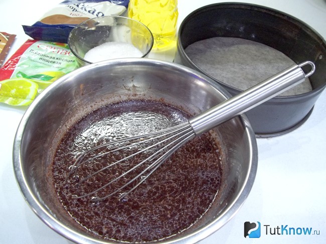 Продукты перемешаны