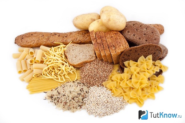 Продукты углеводосодержащие