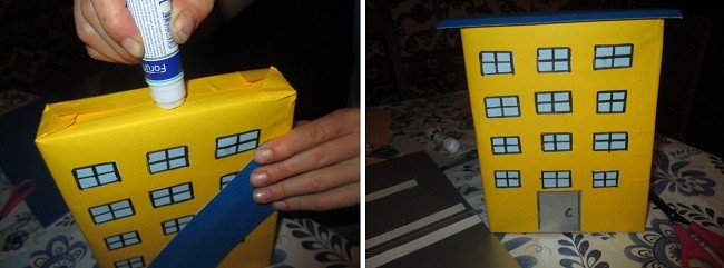 Готовая многоэтажка из коробки
