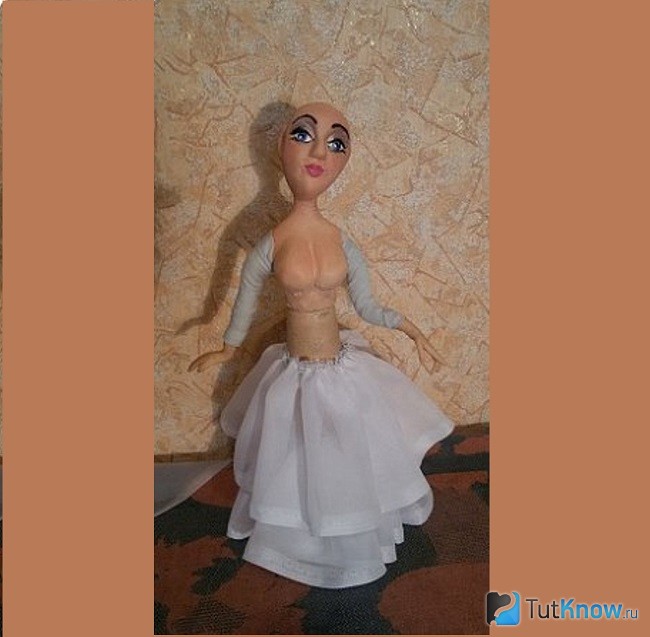 Разукрашивание куклы