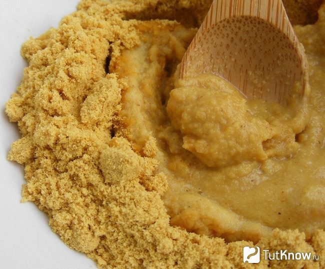 Приготовление горчичной маски
