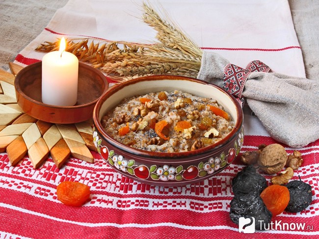 Рождественская кутья