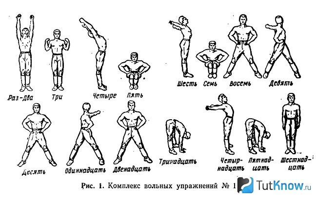 Вводная гимнастика перед началом рабочего дня