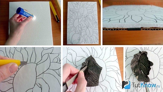 Пошаговое создание заготовки для поделки