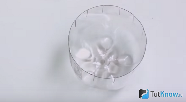 Заготовка из бутылки для изготовления лимона