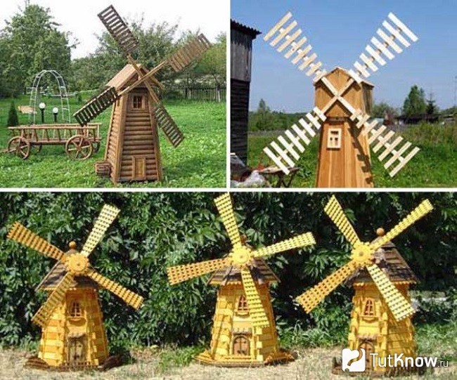 Мельница для дачи