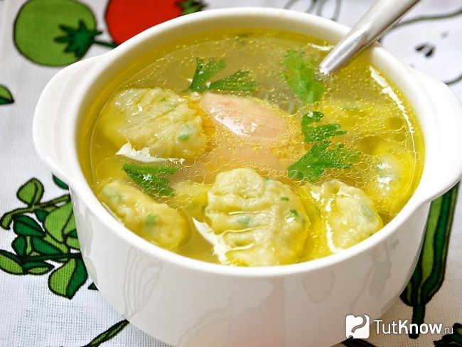 Куриный суп с булгуром