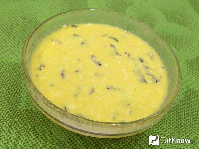 Продукты перемешаны