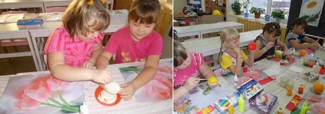Изготовление овощей и фруктов своими руками