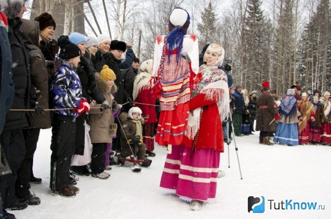 Празднование Масленицы