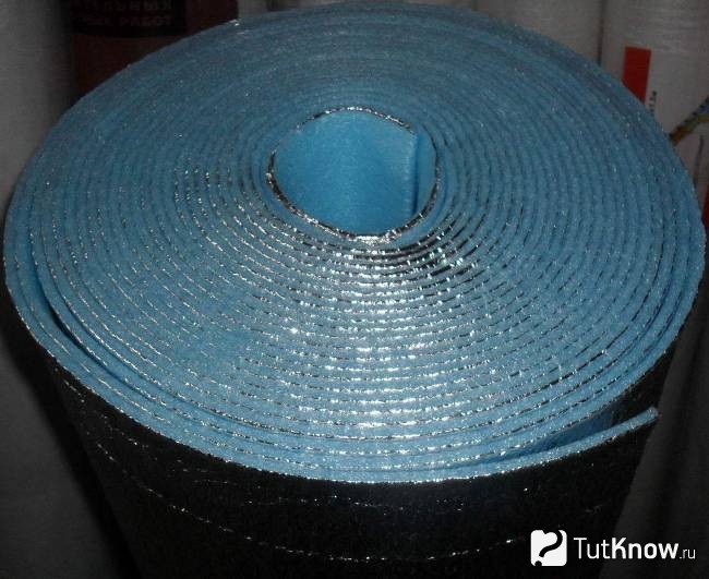 Пенофол для утепления потолка