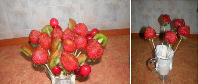 Фруктово-ягодный букет