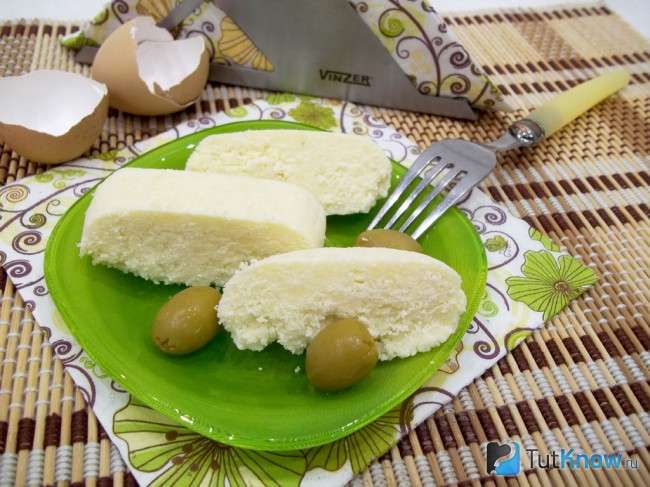 Готовая брынза по-домашнему