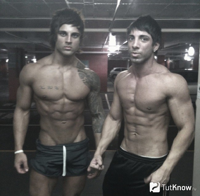 Бодибилдер Zyzz перед соревнованиями