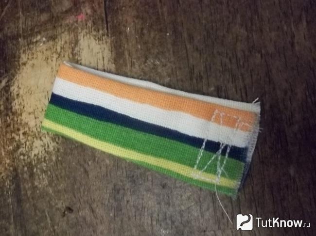 Петля из ткани