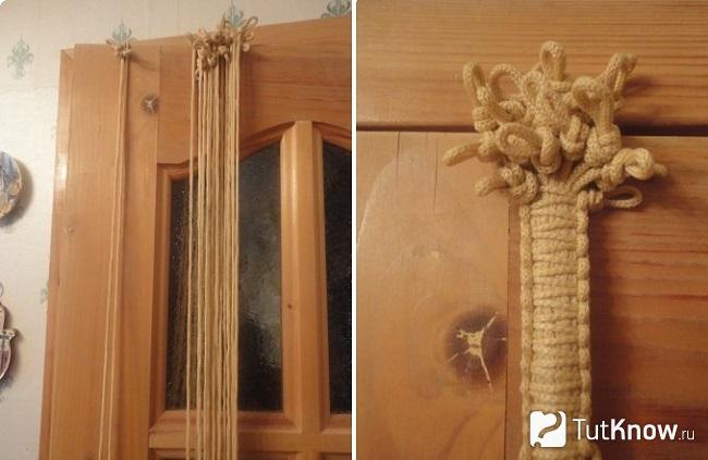 Формирование подвеса для кресла