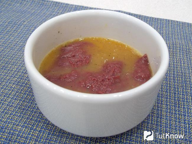 Сердце опущено в яичный кляр