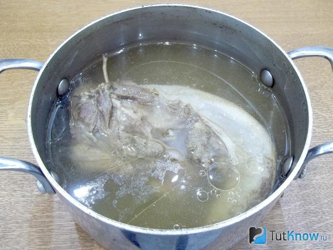Язык сварен