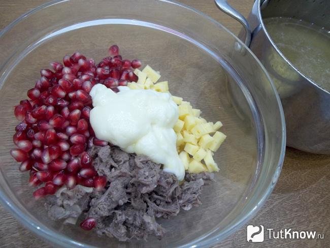 Все продукты соединены