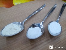Ингредиенты для разрыхлителя
