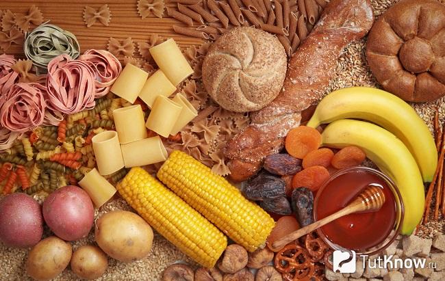 Продукты с содержанием медленных углеводов