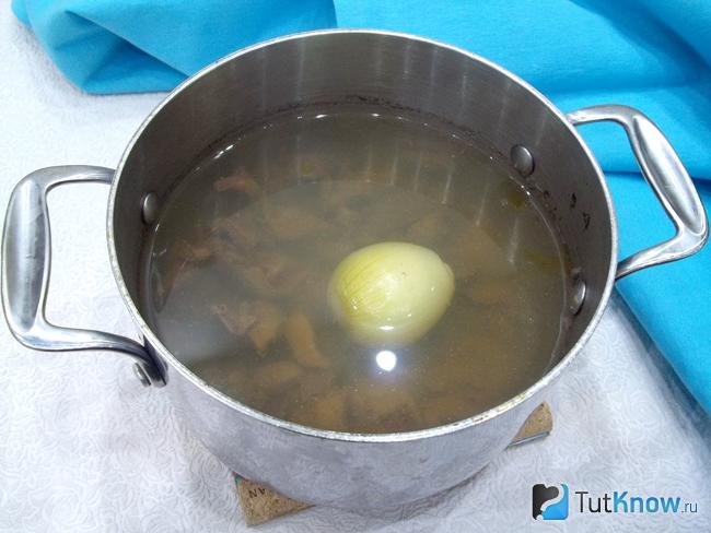 Субпродукты сварены