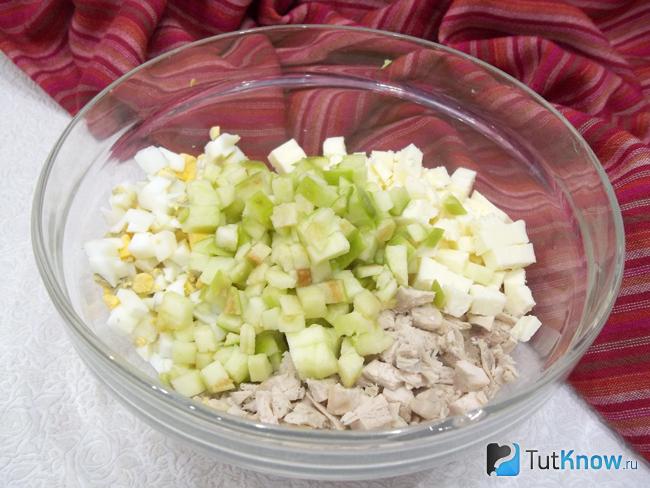 Все продукты соединены