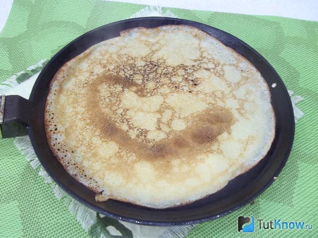 Блины пекутся