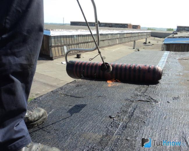 Ремонт плоской кровли