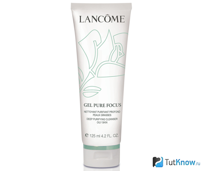 Gel Pure Focus от Lancome для умывания