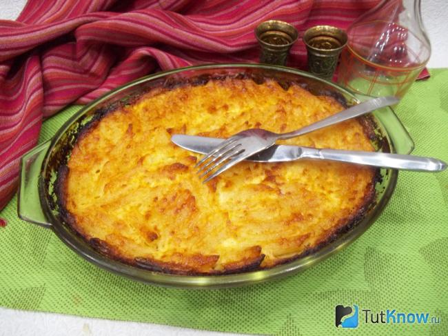 Готовый макаронник с фаршем
