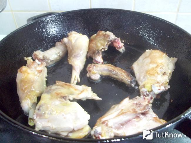 Курица жаристя