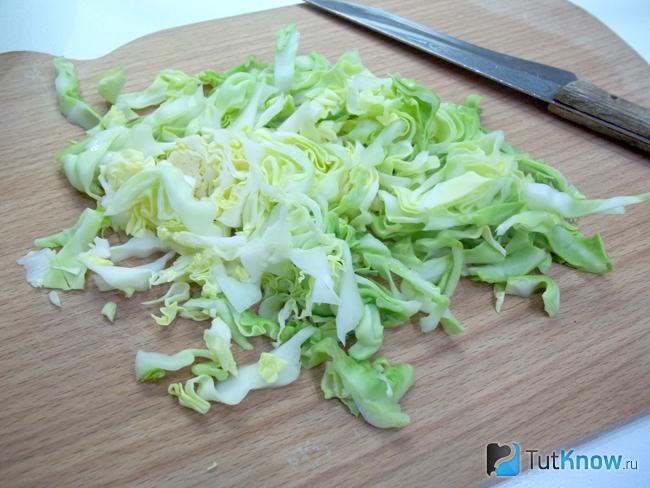 Капуста нашинкована