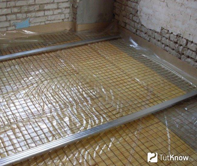 Теплоизоляция пеноплексом пола подвала